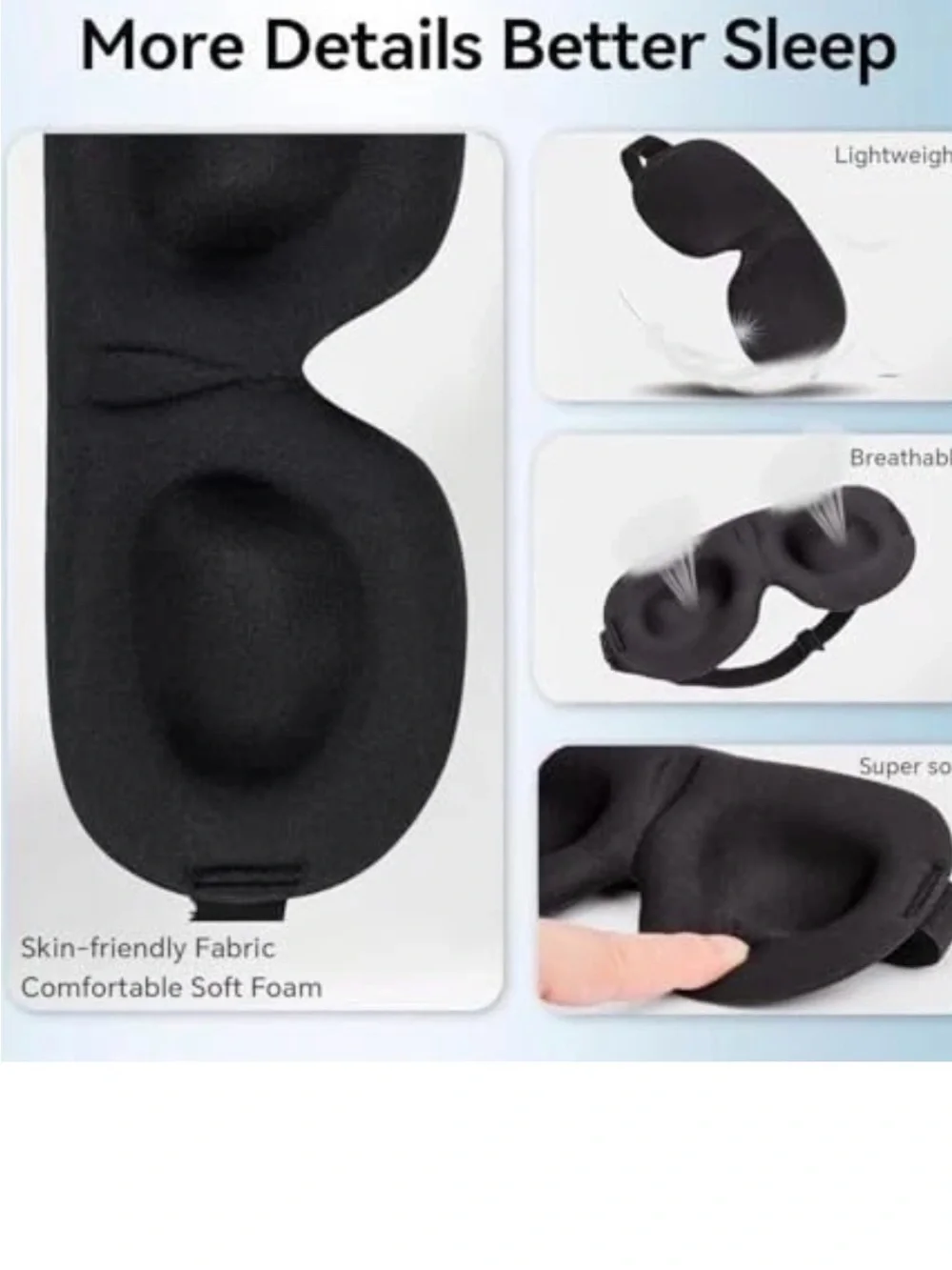 Veeze RestRite 3D sleep mask lot of 3